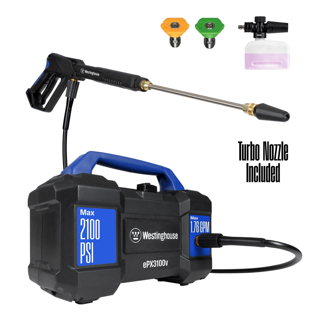 Electric Pressure Washer 2500-PSI 1.76-GPM 5 Nozzles S245