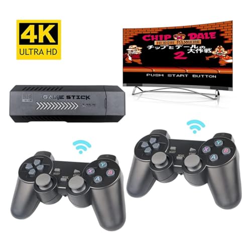 4K Retro Game Console with Dual Wireless Controllers T981
