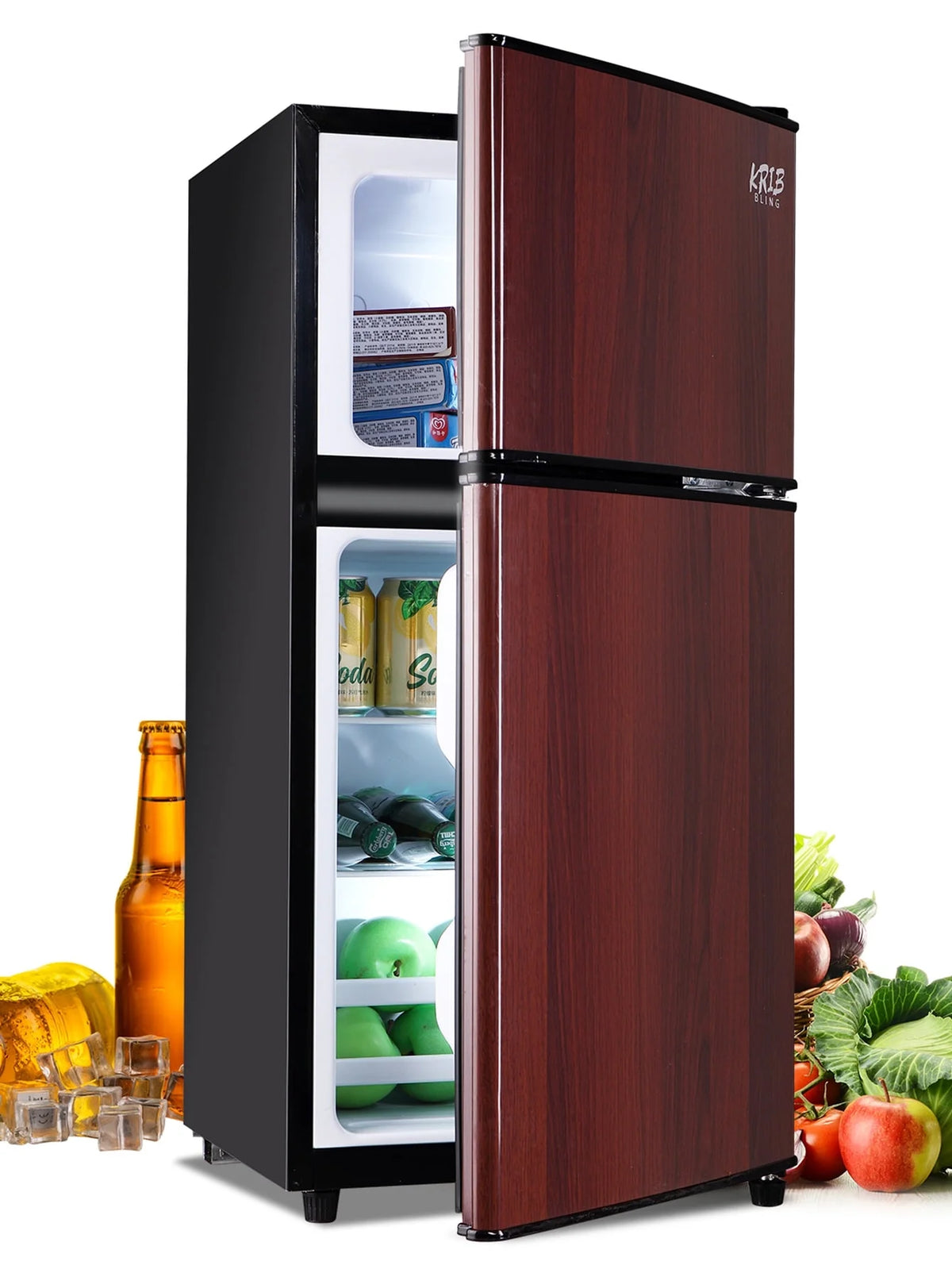 3.5 Cu.ft Mini Fridge with Freezer L2528