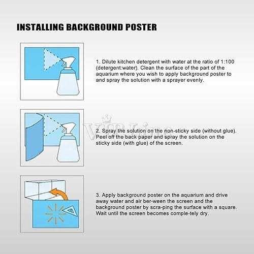Rock Wall Aquarium Background Poster Fish Tank Decor J953800