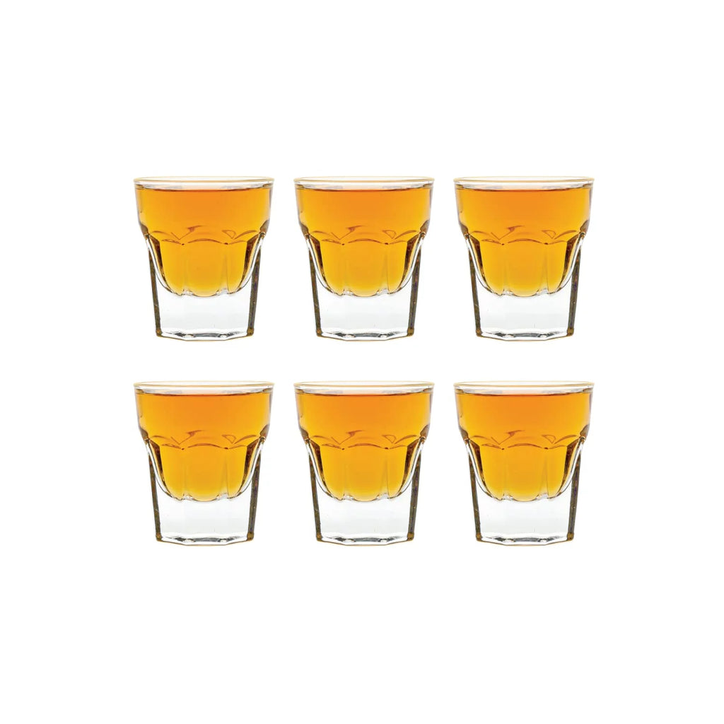 1 Ounce Shot Glasses Set of 6 Y3101