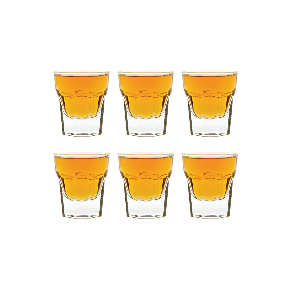 1 Ounce Shot Glasses Set of 6 Y3101