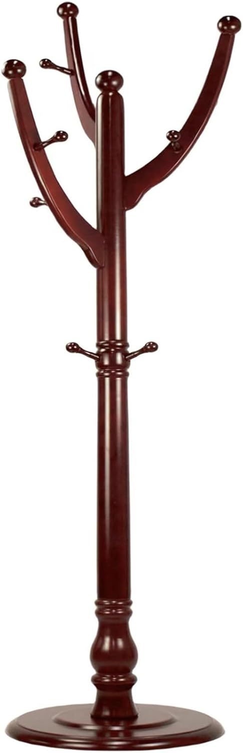 Freestanding Wood Coat Rack with 11 Hooks M370