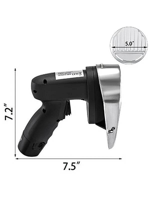 Cordless Stainless Commercial Gyro Cutter with 2 Blades B7470