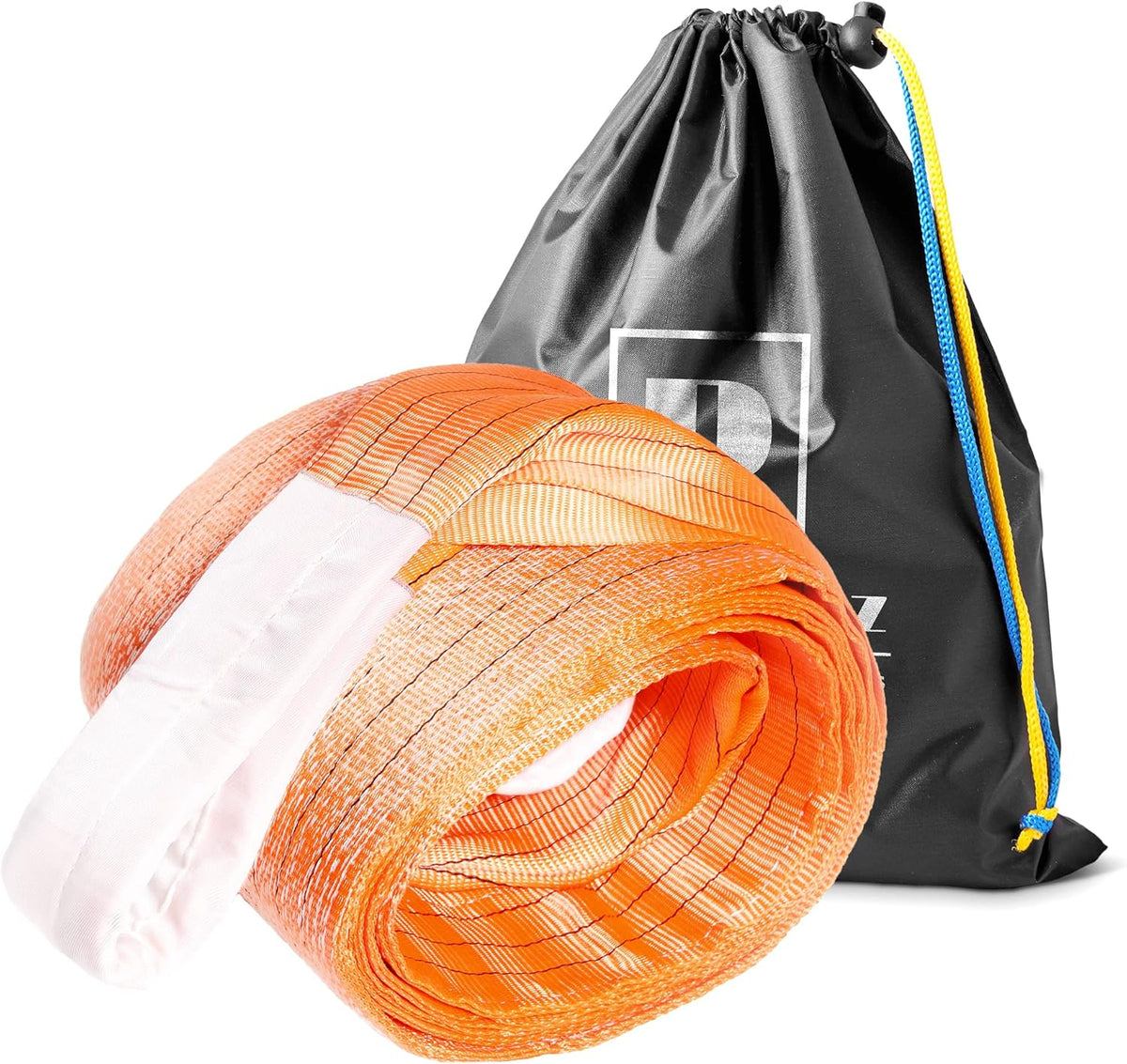 Tow Strap Heavy Duty 200000lbs 25ft Towing Rope J778920
