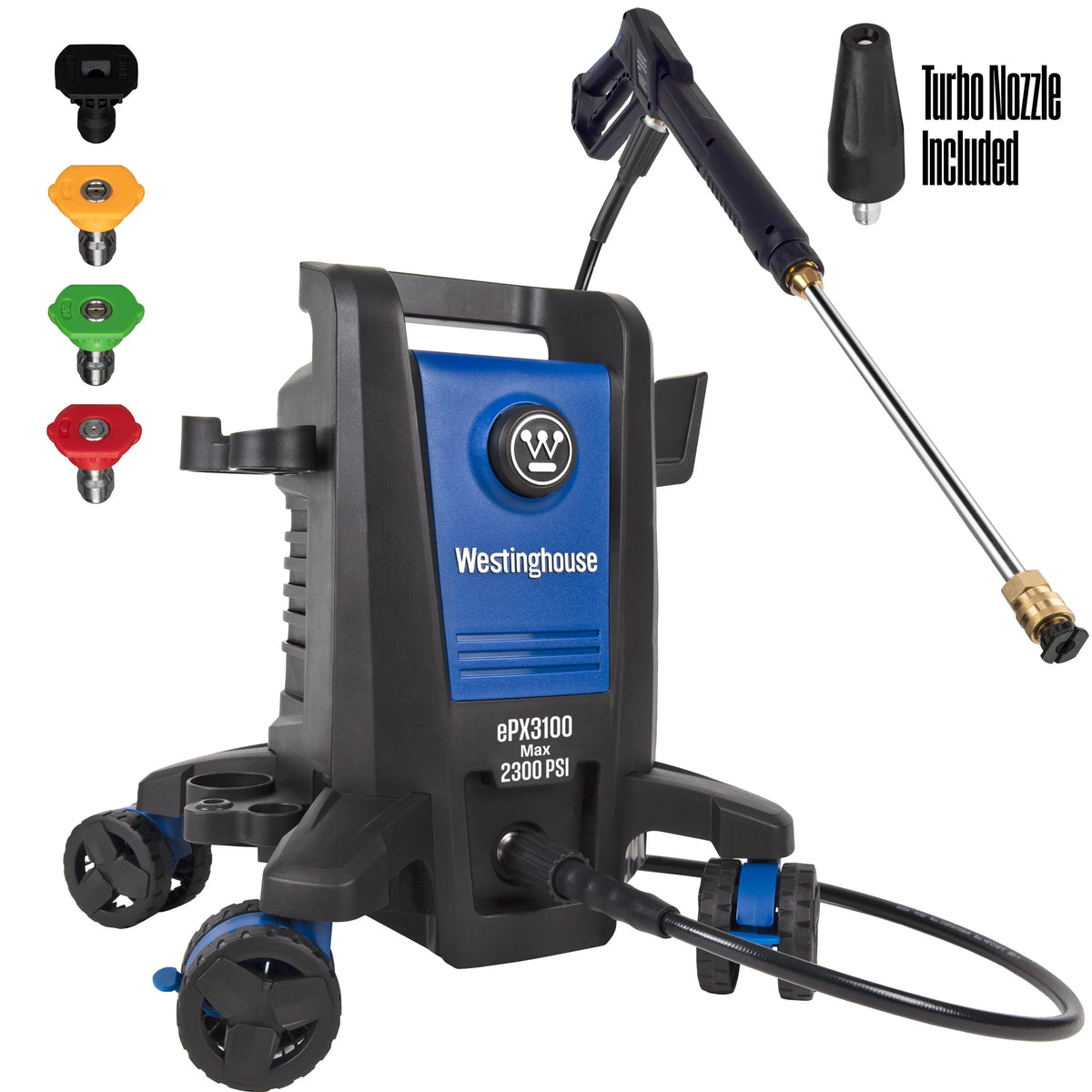 Electric Pressure Washer 2500-PSI 1.76-GPM 5 Nozzles S245