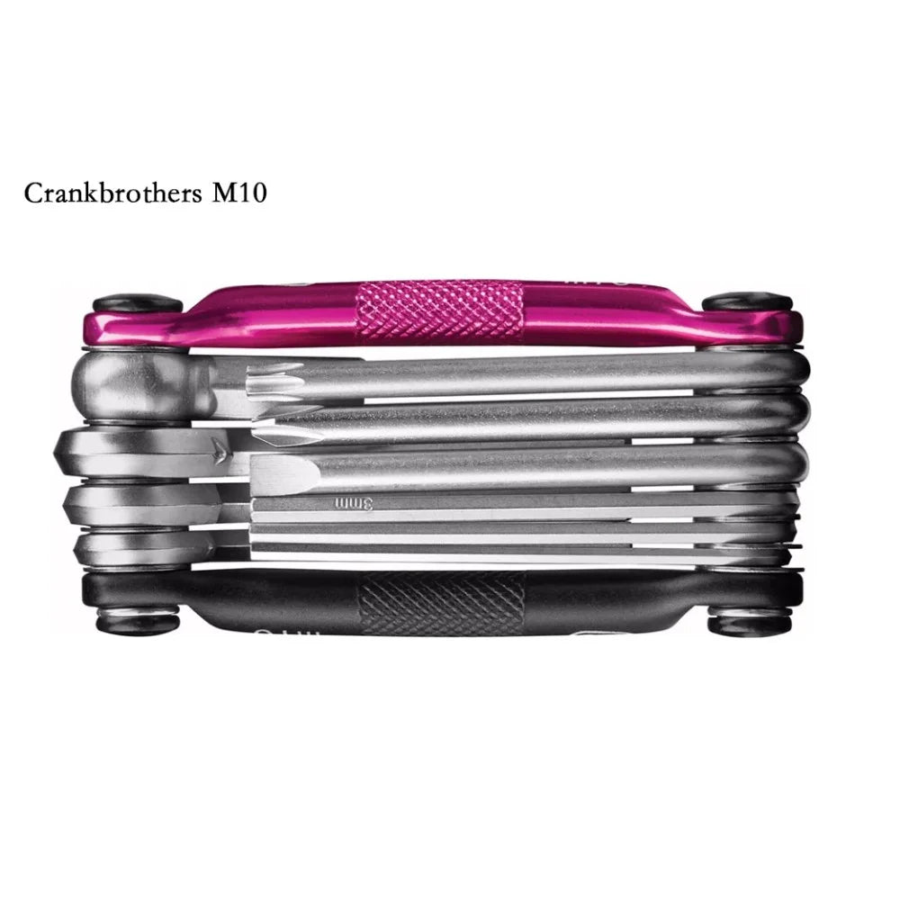 M10 Multi Tool Including 19 Tools, Black/Rose Red O511816