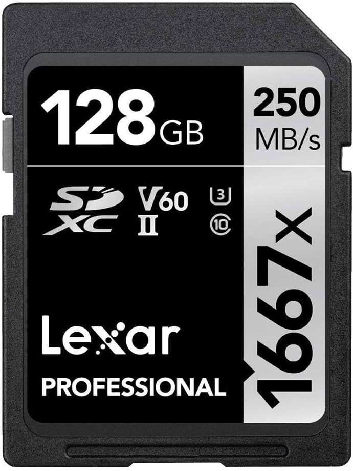 128GB SDHC/SDXC UHS-II Memory Card (3-Pack) E33057