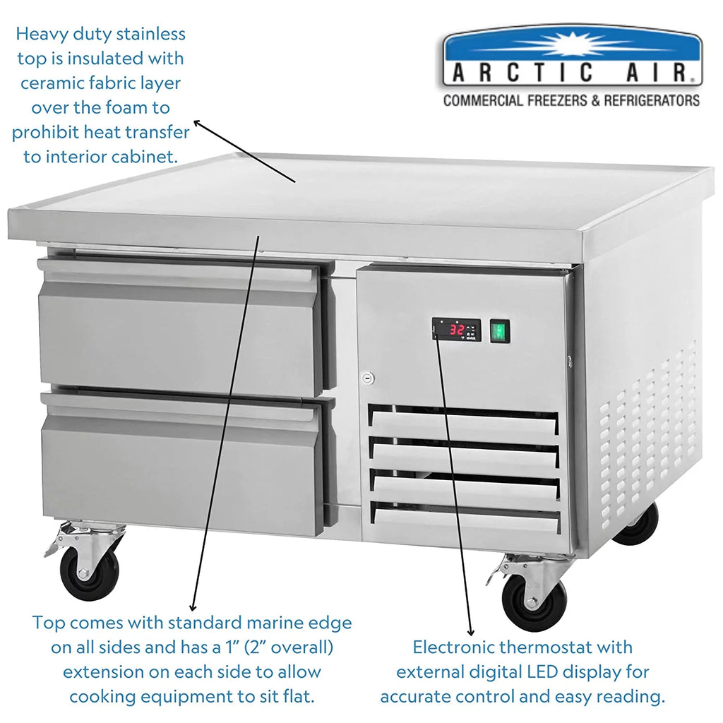 38 Inch Two Drawer Refrigerated Chef Base Z4832