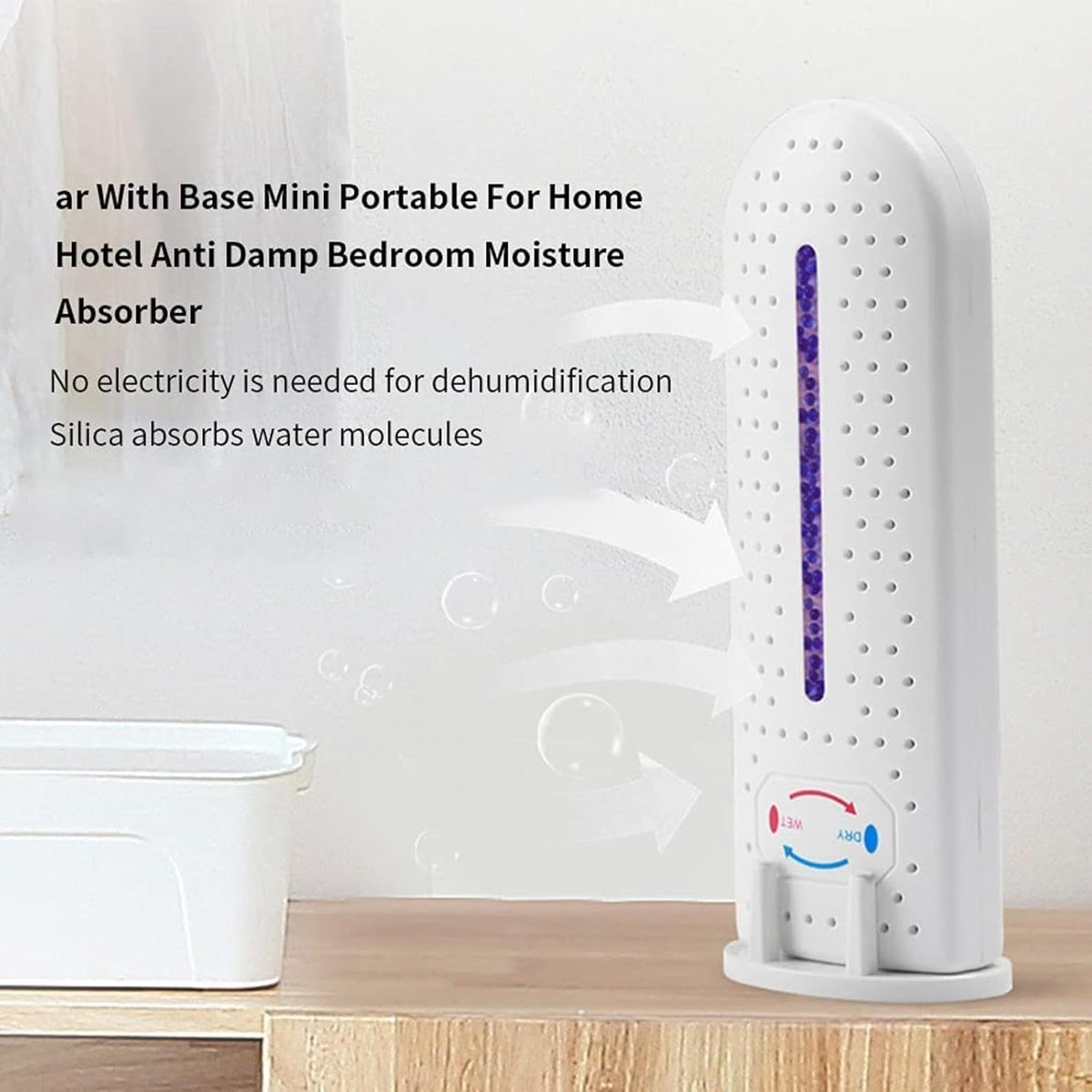2PCS Cordless Rechargeable Dehumidifier N22068
