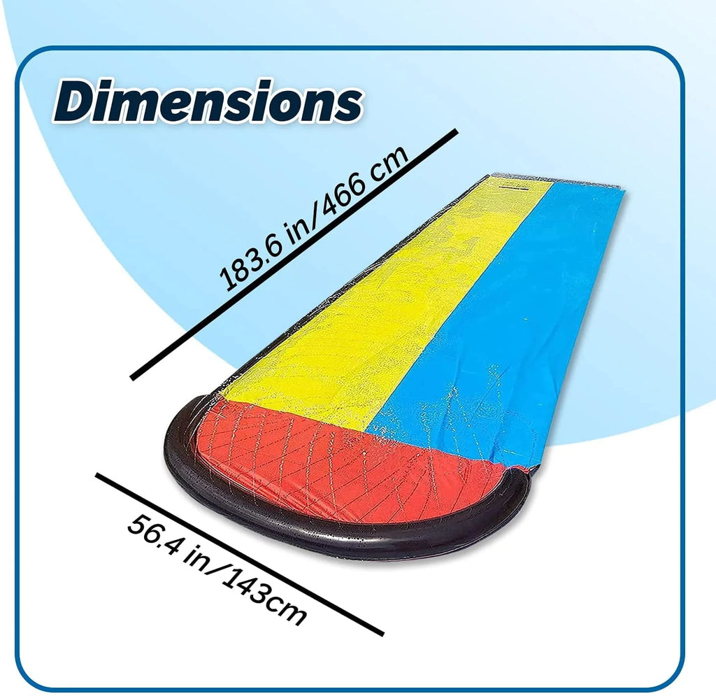15.5ft Heavy Duty Slides and Crash Pad Y544874