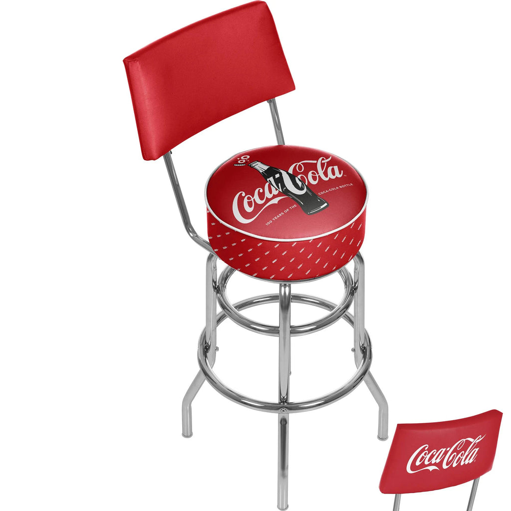 Swivel Bar Stool with Back B21087
