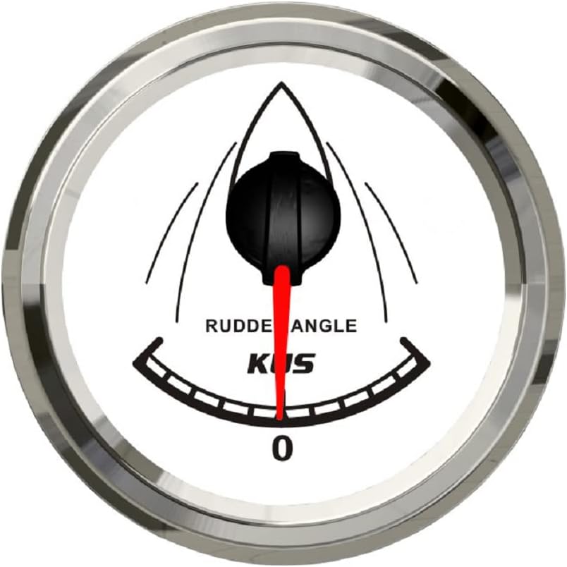 Rudder Angle Indicator Gauge 0-190ohm Signal with Rudder Sensor 52mm A545146