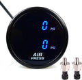 2Inch 290PSI Air Suspension Pressure Gauge with 2 Sensors S1395