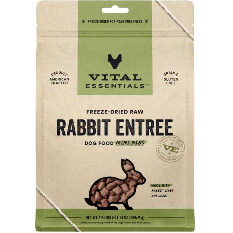 Freeze Dried Raw Rabbit Dog Food O7605