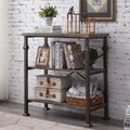 3-Tier Rustic Industrial Bookshelf Y362