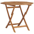 Folding Patio Table Solid Teak Wood I81032