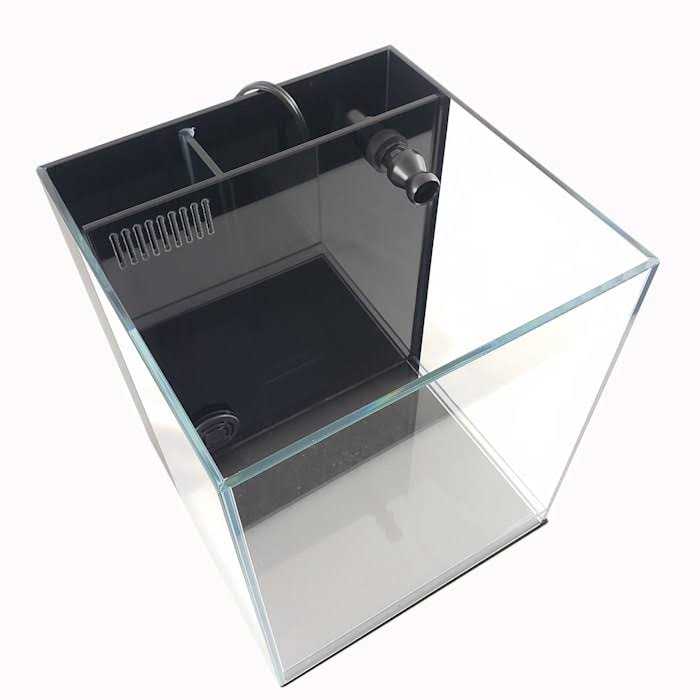 Low Iron Glass Aquarium with Filter L822