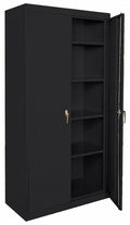 Black Shelving Cabinet X3423
