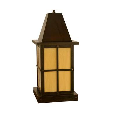 Bronze Hardwired Pier Mount Light J3762