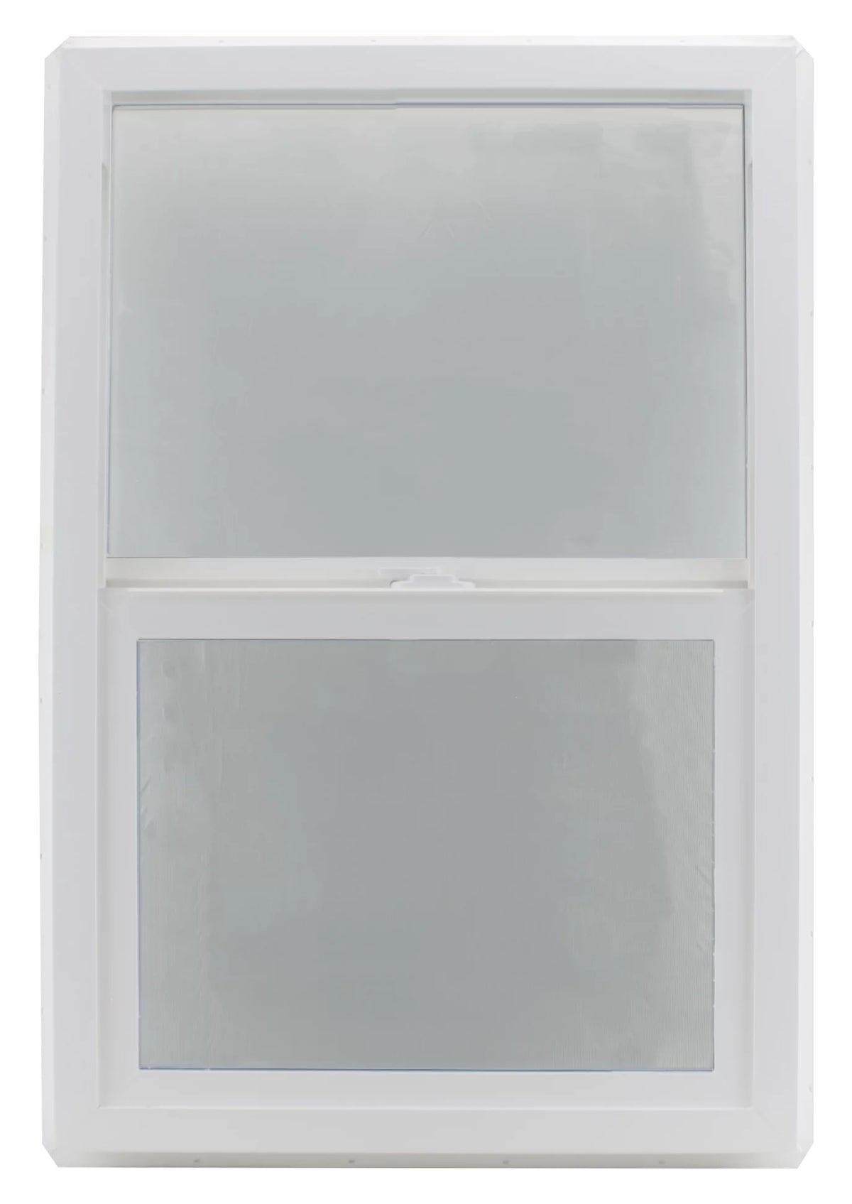 24" x 36" Double Pane Vinyl Clear Tempered Glass Low-E PVC Frame Vertical Slide Window H738567
