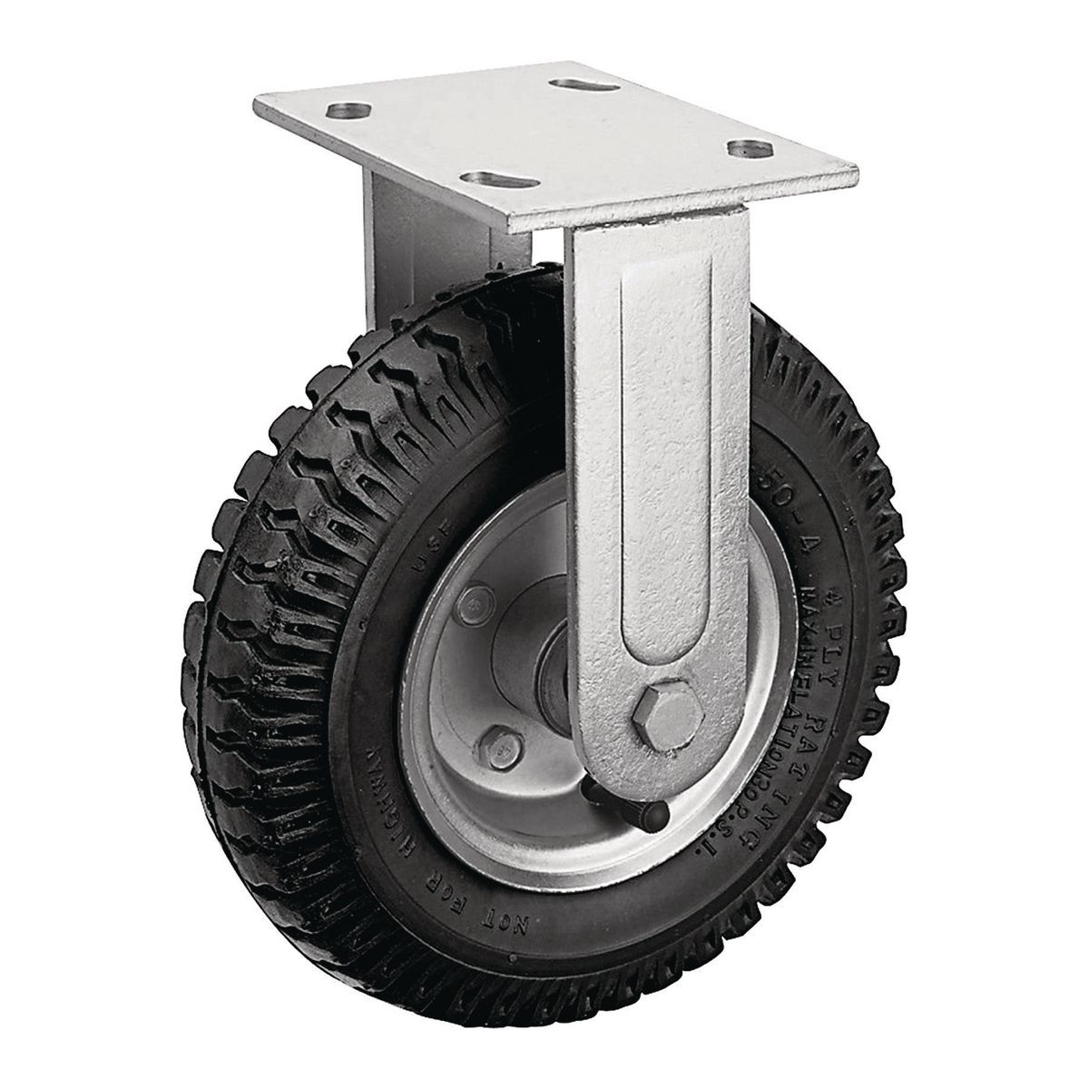 8 in. Pneumatic Rigid Caster S55301