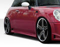 2002-2008 Mini Cooper R50 R53 R52 Duraflex Type Z Wide Body Side Skirts Rocker Panels - 2 Piece D3676