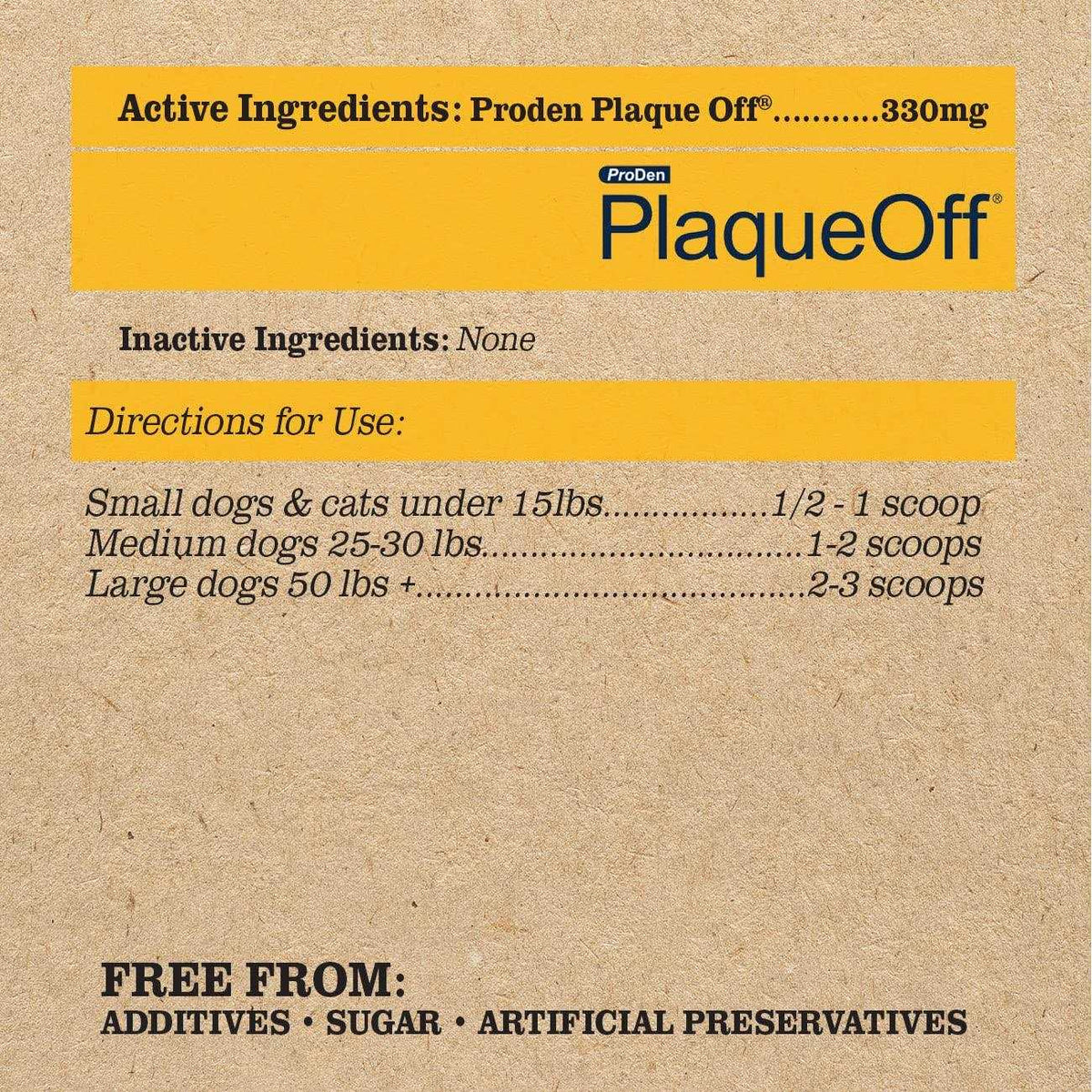 PlaqueOff Powder for Dogs and Cats K54547