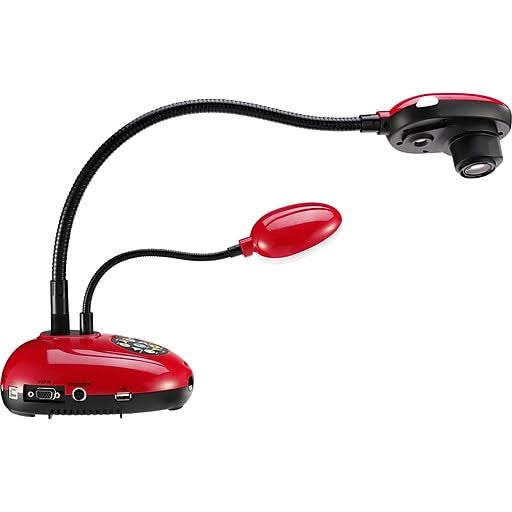 Red Document Camera with 20X Zoom USB L23381