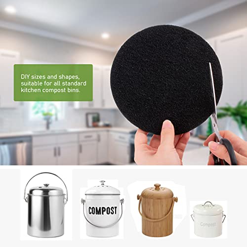 6 Pack Activated Charcoal Filters for Compost Bin V118471
