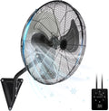 20 Inch 3-Speed High Velocity Wall Mount Fan S156