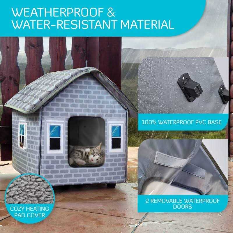 Heated Cat Houses O614246