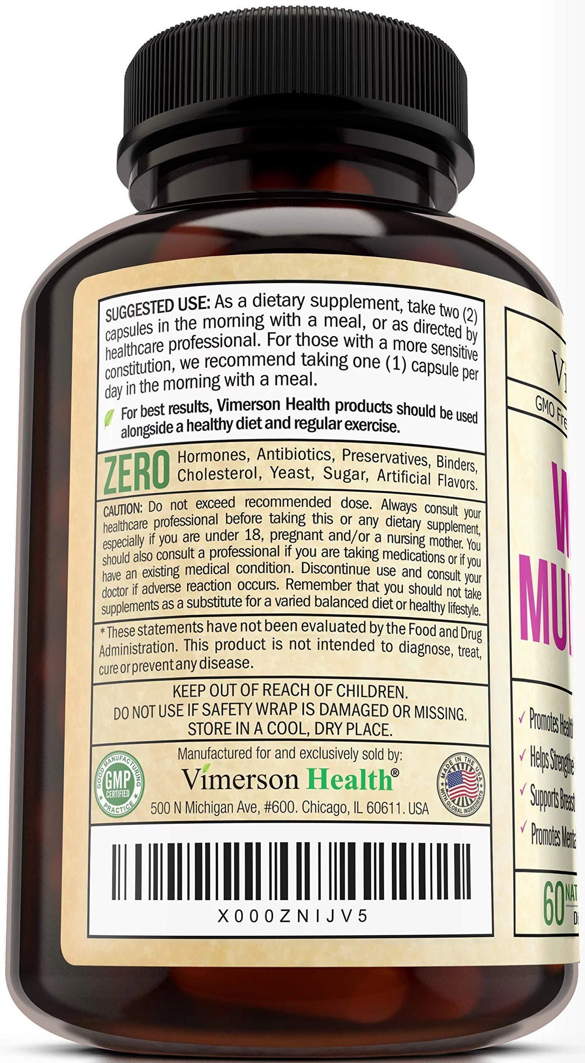 Women's Daily Multivitamin Multimineral Supplement L8850