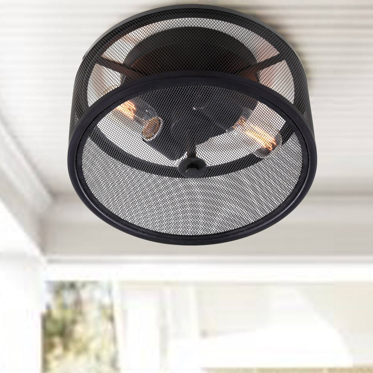 Black Flush Mount R613397