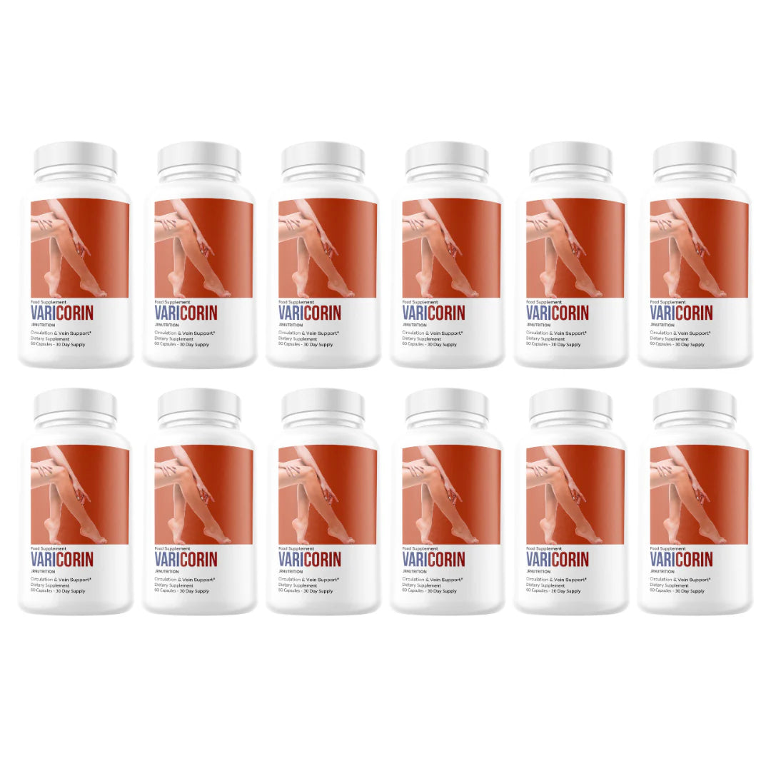 Circulation Vein Support Supplement 12 Bottles P2836