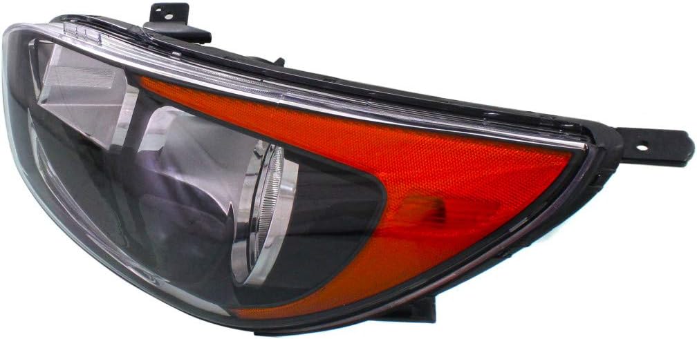 Kia Rio Headlight Assembly 2012-2017 Driver Side Halogen H880