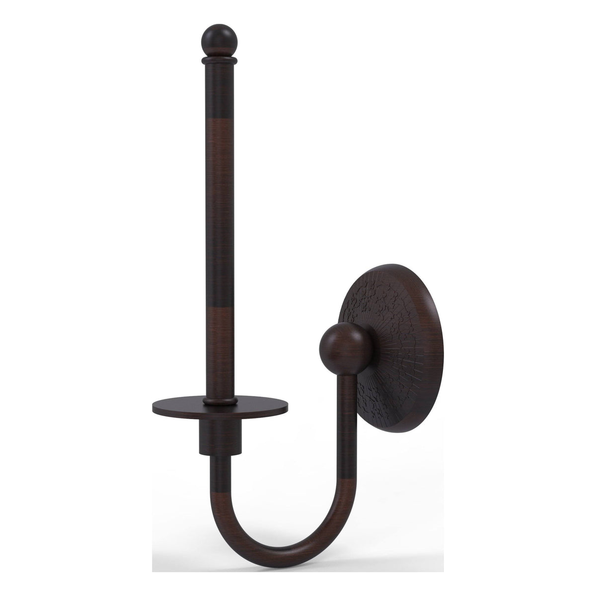 Venetian Bronze Upright Toilet Tissue Holder O62585