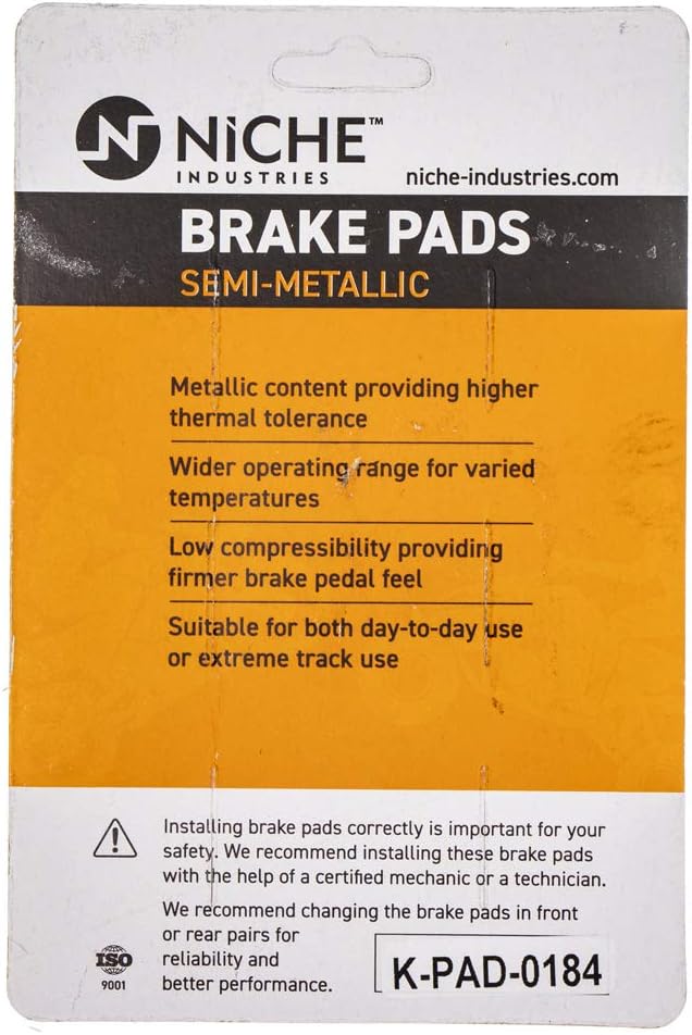 Semi-Metallic Brake Pad Set Pack of 2 X81493