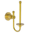 Polished Brass Upright Toilet Tissue Holder H423