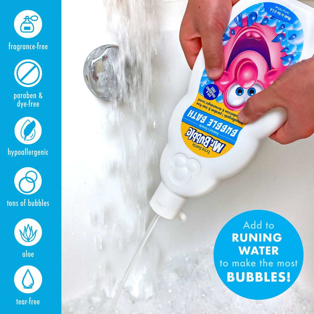 Fragrance Free Bubble Bath for Children, 16 fl oz, 2 Pack I481