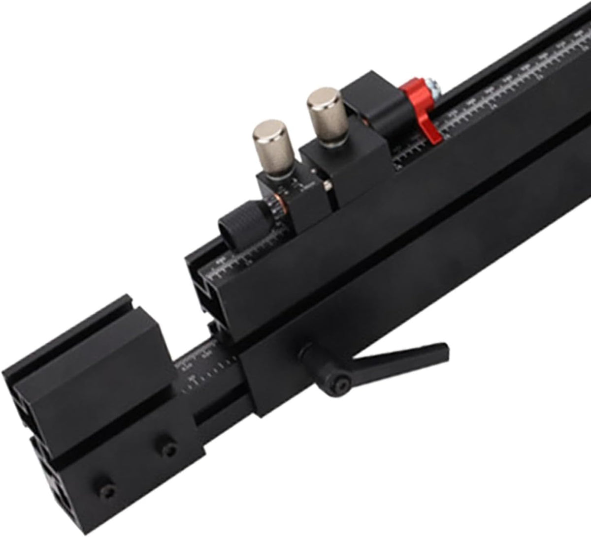 Telescoping Double Sided Scale Table Saw Miter Gauge Fence Q346