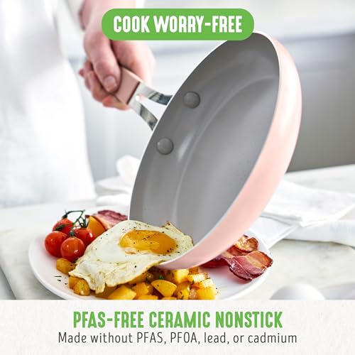 10-Piece Ceramic Nonstick Cookware Set Y229