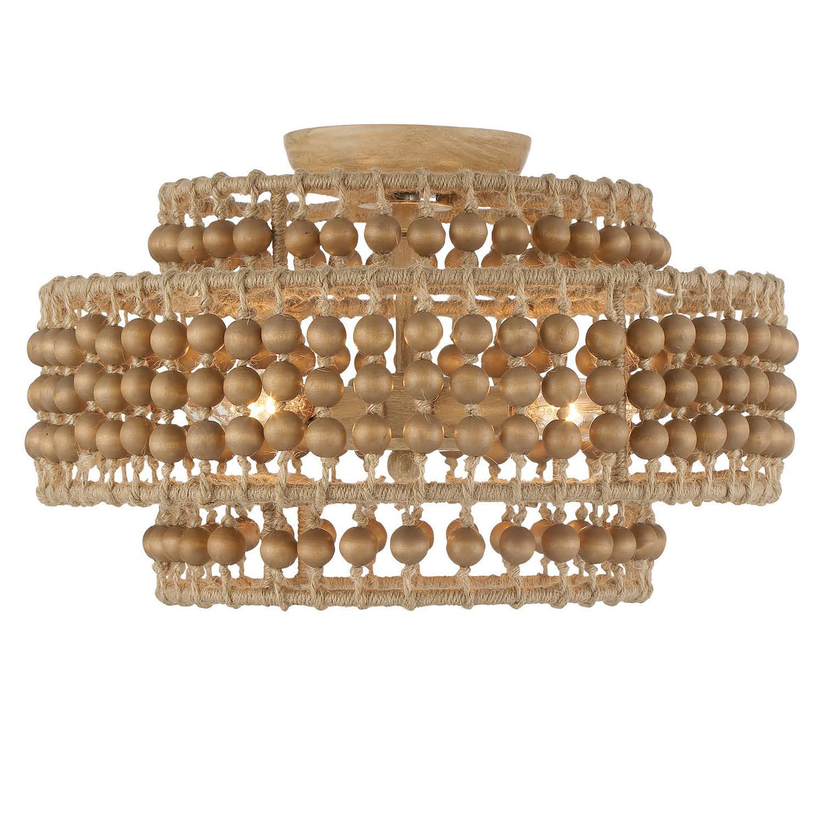 Silver 3-Light Ceiling Mount N979960