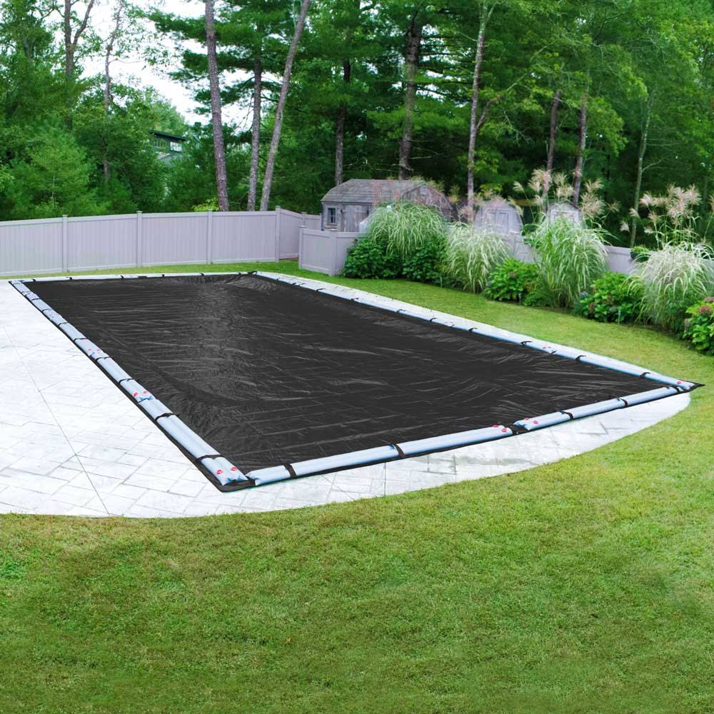Black Rectangular Winter Pool Cover K6852
