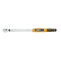 3/8" Flex Head Electronic Torque Wrench with Angle, 10-100 ft/lbs. S728839