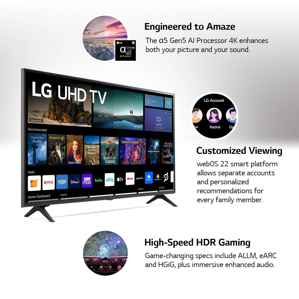 75" 4K UHD Smart TV Z74880