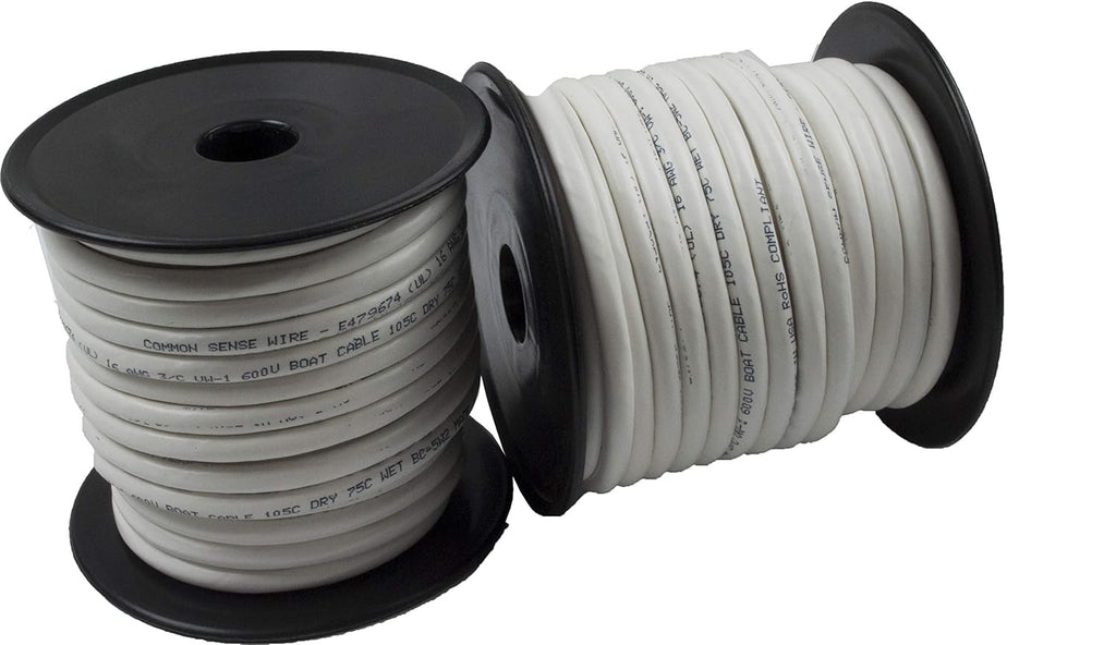 16/2 AWG Tinned Copper Duplex Flat Marine Wire O1321