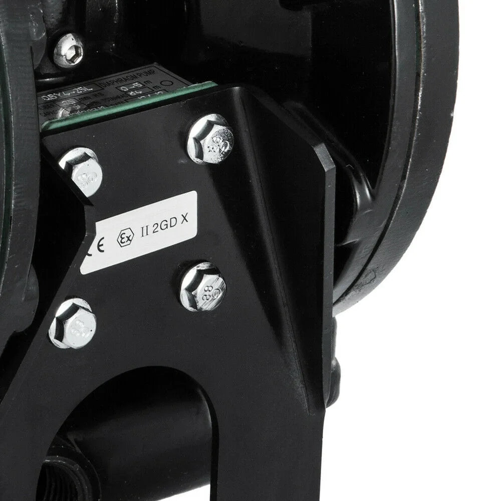 1" Inlet Outlet Air-Operated Double Diaphragm Pump 35GPM 120PSI G495