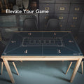 70 x 35 Inch Poker Mat with Carrying Tube N486