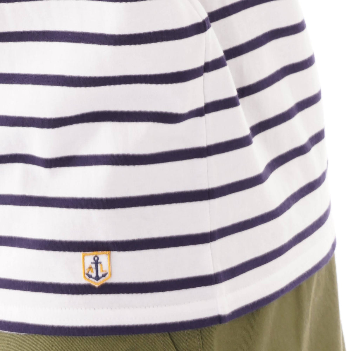 Navy White Mariniere Tee Z3731